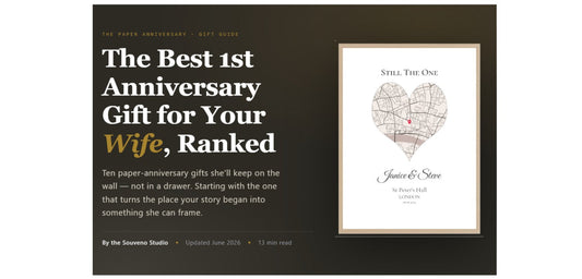 The Best 1st Anniversary Gift for Your Wife, Ranked