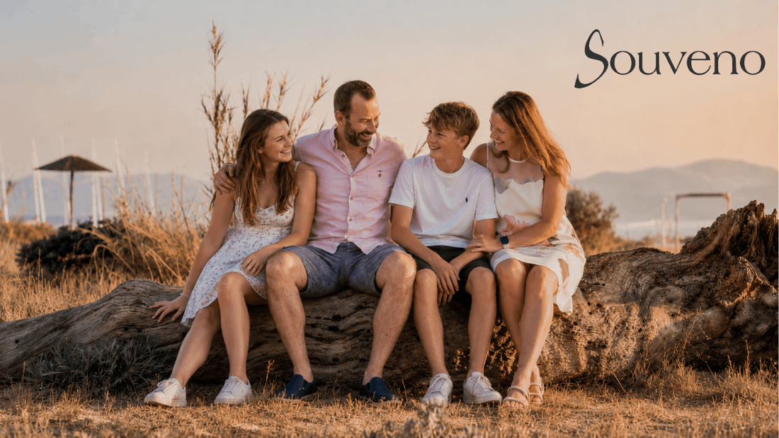 2 generations of family on holiday together in the same location for years